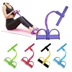 Elástico tensão com apoio para pés TubeFit