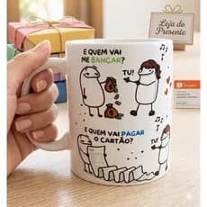 Caneca Xícara Presente Especial  Carrinho da Shoppe