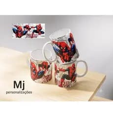 Caneca Xícara Personalizada Homem Aranha Presente Infantil Especial Premium
