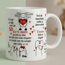 Caneca Xicara Musica Te Seguro - PANDA - l- Presente Especial Personalizada