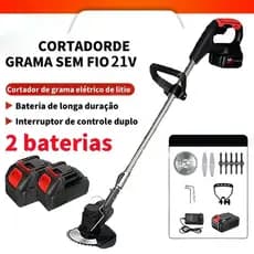 Aparador Cortador De Grama Ideal para Manutenção do Jardim