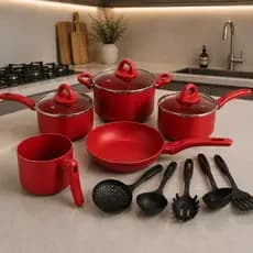 Jogo de Panelas de Cerâmica Champs"Elysses 14 peças Kit de Panelas Multiuso Uso Profissional
