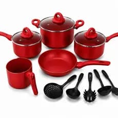 Jogo de Panelas de Cerâmica Champs"Elysses 14 peças Kit de Panelas Multiuso