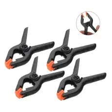 Kit 04 Grampos Pinças Para Estudio Fotografico Preto Fotografias Estudio Fundos Infinitos