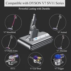 Substituição De Bateria Premium 21.6 V V7 Para Dyson V7 SV11 Motorhead Animal Trigger Car + Barco Fofo Alergia Aspirador