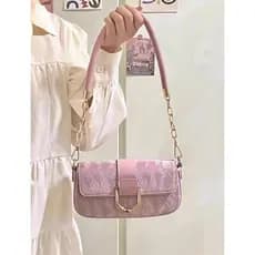 2026 novo estilo de alta qualidade simples temperamento corrente pequena bolsa quadrada de um ombro bolsa mensageiro ele