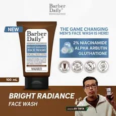 Limpador hidratante para controle de óleo de niacinamida Limpador Facial masculino
