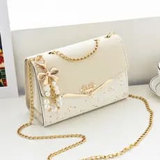 2026 novo estilo corrente mensageiro bolsa feminina versão coreana ins moda All-Match High-End bolsa de ombro lantejoula