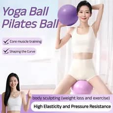 ❤️Moldar curva graciosa❤️[Bola à prova de explosão espessada] Bola profissional de fitness para ioga e pilates, adequada