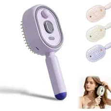 Nova Escova a Vapor Elétrica 2026, Escovas a Vapor Elétricas para Cabelo, Alisador de Cabelo a Vapor Recarregável com Pu