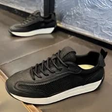 Sapatos masculinos verão 2026 novo estilo verão malha respirável Street Wear All-Match sapatos casuais esportes masculin