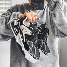 Sapatos masculinos verão Street Wear All-Match tênis casuais nicho Original estudante couro esportes de sola grossa aume