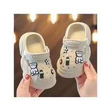 Pai-filho crianças sandálias chinelos verão dos desenhos animados Toe-Baotou buraco sapatos das mulheres dos homens gran