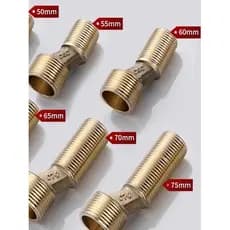 Adequado para Jiumu Moen todo-cobre torneira do chuveiro acessórios ângulo ângulo conjunta chuveiro Sprinkler engrossar