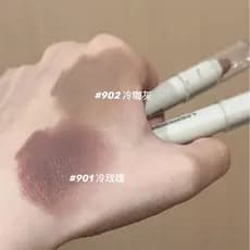 Rosa marrom desenha sombra Nasal para osso fácil de levar e apertar a sensação óssea!Limeng Paste Contouring Pen Shadow