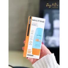 Mistine/névoa loção protetor solar pequeno chapéu amarelo refrescante manutenção não gordurosa isolamento Anti-ultraviol