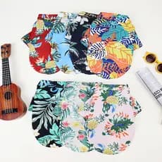 Camisa de praia para cães pequenos e médios Havaí Pet Dog Cat Golden Retriever Roupas Suprimentos Primavera Verão
