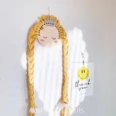 Coreia coreia ins cinto de armazenamento de grampo de cabelo infantil, acessórios de cabelo fofos, suporte de exibição d