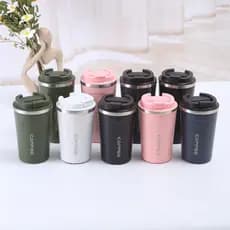 Simples 304 aço inoxidável segunda geração copo térmico de café grande capacidade ao ar livre portátil masculino feminin