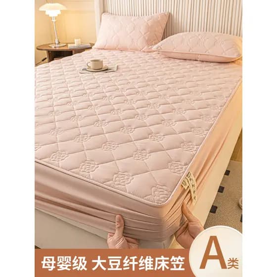 2025 novo estilo lençol de cama de peça única acolchoado engrossado Simmons colchão capa protetora à prova de poeira len