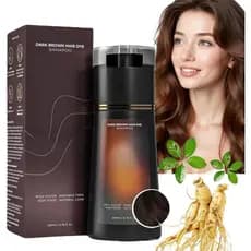 Shampoo De Tintura De Cabelo Polar , Marrom Escuro , Pol/ar Cuidados Com Os Cabelos Cor/o Para Cinza H , 3 Em 1 Shamp/oo