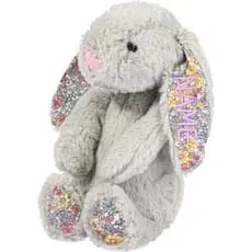 Brinquedo De Pelúcia De Coelho Personalizado Com Nome Bordado , Pode Personalizar Cobertor Adequado Para Meninos E Menin