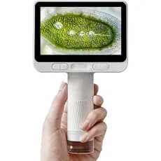 Microscópio BEAVERLAB Finder 4.0" para Crianças, Miniscópio Portátil, Microscópio Digital de Bolso 1600X para Meninos e