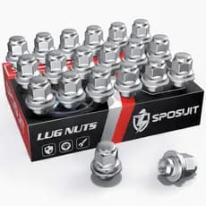 Porcas de Roda Sposuit M12x1.5 - Substituição para Lexus RX350 2006-2024, IS250 2005-2016, ES350 2007-2024, TX350 2024 -