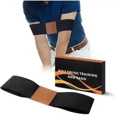 Auxiliar de Treinamento de Swing de Golfe, Faixa de Correção de Braço para Swing, Treinador de Swing de Golfe, Treinador