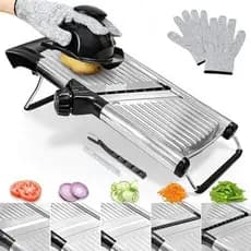 Mandoline 1 Fatiador de alimentos de cozinha, mandolina, picador de vegetais, fatiador de vegetais, cebola vegetariana a