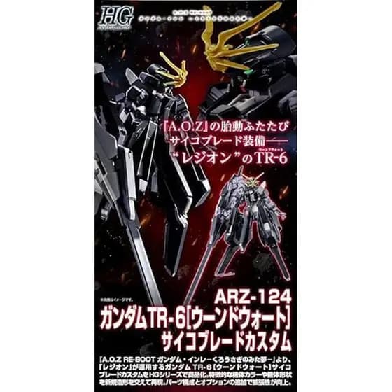 RX-124 TR-6 Personalizado (Lâmina De Inicialização Aoz Tamash Ver . [Woundwort] HG Gundam 1/144 Psycho