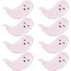 Pratos de Papel para Halloween Amosfun, 32 Peças, Pratos de Jantar com Tema de Fantasmas, Utensílios de Mesa para Festa