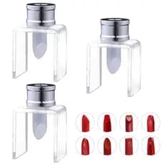 3 Peças de Molde de Silicone de 12,1mm para Batom DIY, Kit para Fabricação de Bálsamo Labial, Molde para Batom, Tubo de