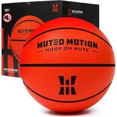 Bola de Basquete Silenciosa Tamanho 7 (29,5”) – Bola de Basquete de Espuma de Última Geração para Uso Interno com Durabi