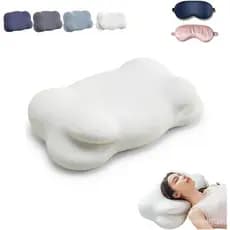 Almofada Nuvem, Almofada de Pescoço Nuvem, Almofadas Ergonômicas de Espuma de Memória, Almofada Ajustável de Suporte Cer