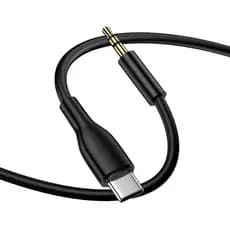 Adaptador de Áudio USB C para 3.5mm para Samsung Galaxy S24 FE S23 Ultra S22 S21 S20 A16 A15, Cabo de 3FT Tipo C para Co