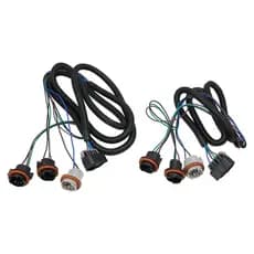 Fiação do Farol Traseiro Compatível com Chevrolet Silverado GMC Sierra 2007-2014, Lado Esquerdo e Direito, Substitui 158