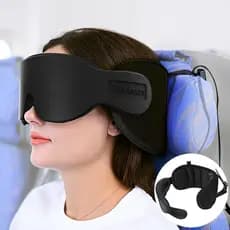 Almofadas de Viagem SARISUN para Aviões, 360 ° Almofada de apoio para cabeça com máscara para os olhos, almofada de viag
