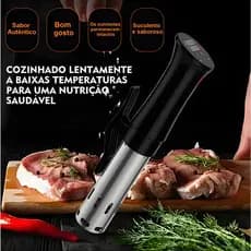 Máquina de Sous Vide 1000W Cozimento a Baixa Temperatura Preciso com Controle Digital Bivolt