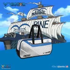 Bolsa de badminton VICTOR autêntica, co-branded com a marca VICTOR, bolsa retangular para tênis BR62OP