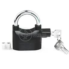 Cadeado Antifurto 110dB com Alarme p/ Bike, Moto e Casa