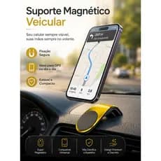 Suporte Magnético Veicular Universal p/ Painel L