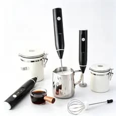 Mini Mixer Misturador De Bebidas Portátil  2 Em 1 Recarregável Café Chá Bebidas Espuma---envio rápido