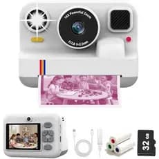 Câmera de impressão instantânea infantil, câmera Digital instantânea, câmera infantil