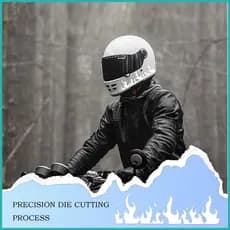 Decalques De Chama Adesivos Decorativos Para Bicicletas De Capacete Gráficos Veículos Motocicletas xiconwbr