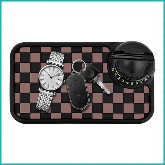 Tapete De Painel Giratório De 360 Graus , Suporte Antiderrapante Para Carro , Caminhão , Gadgets , Interior xiconwbr