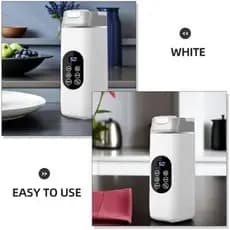 Liquidificador Espremedor Portátil Recarregável USB Com 12 Lâminas , Pessoal Compacto E Leve Para Uso Doméstico Piqueniq