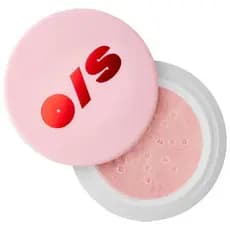 O/S by P-Starr-Mini Ultimate Blurring Setting Powder Travel-Cor : Ultra Pink-(Para Tons De Pele Justo A Média)-Tamanho :