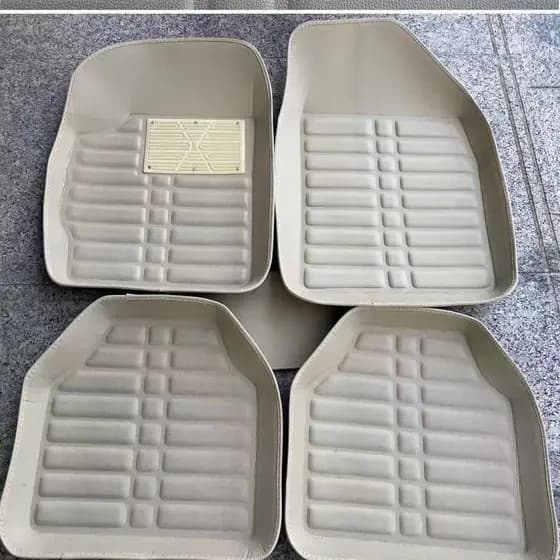 Tapete de pé antiderrapante Universal para carro transfronteiriço, tapete totalmente cercado para pés de carro, conjunto