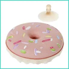 Donut Cozinha Esponja Ventosa Redonda Macia Multi-Purpose Reutilizável Prato Lavagem Não Risco Purificador ningchbr